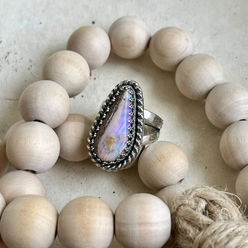 Opal ring - Picture 6 of 7